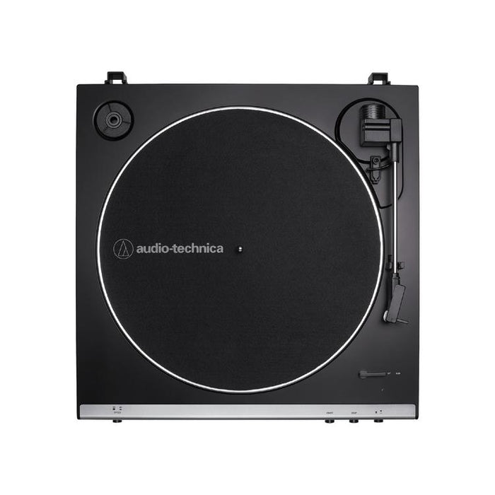 Audio-Technica AT-LP60X-GM | Stereo Turntable - Belt Drive - Fully Automatic - Metal Gun-Sonxplus Sorel