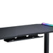 Cougar Deimus 120 | Game table - Integrated ports - RGB lighting - Black-Sonxplus Sorel