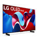 LG OLED42C4PUA | 42" 4K OLED Television - 120Hz - C4 Series - Processor IA a9 4K - Black-Sonxplus Sorel