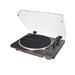 Audio-Technica AT-LP70XBTBZ | Turntable Stereo - Wireless - Bluetooth - Belt Drive - Fully Automatic - Black/Bronze-Sonxplus Sorel