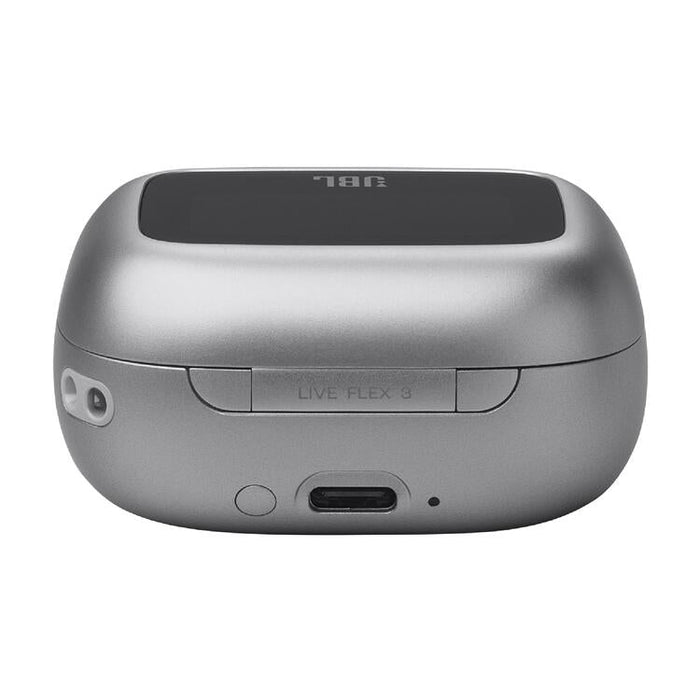 JBL Live Flex 3 | In-ear headphones - Wireless - Noise reduction - 1.45" touch screen - Silver | Sonxplus Sorel