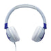 JBL JR320 | Wired circumaural headphones for kids - JBL Safe Sound - Microphone - Blue | Sonxplus Sorel