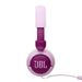JBL JR320 | Wired circum-aural headphones for children - JBL Safe Sound - Microphone - Mauve | Sonxplus Sorel
