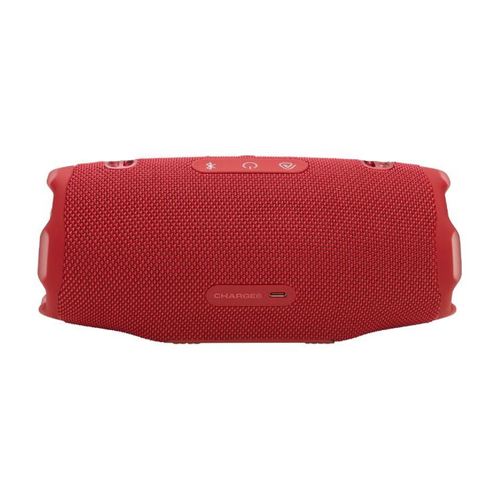 JBL Charge 6 | Portable Bluetooth Speaker - Waterproof - Auracast - 28 Hours autonomy - Red | Sonxplus Sorel