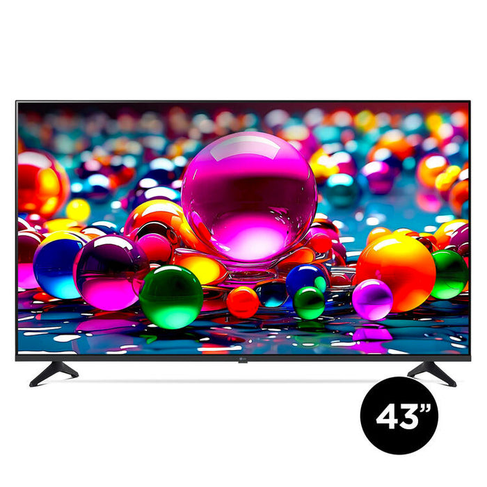 LG 43UA7700PUB | Television 43" - 4K Ultra HD - LED - UA7700 Series - HDR - Smart WebOS - 60 Hz native - Processor IA a7 Gen8 4K - Black | Sonxplus Sorel