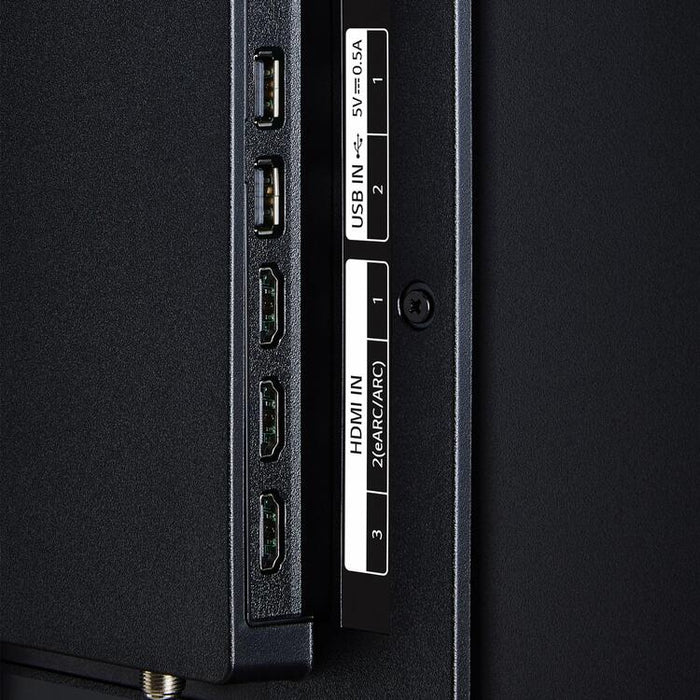 LG 43UA7700PUB | Television 43" - 4K Ultra HD - LED - UA7700 Series - HDR - Smart WebOS - 60 Hz native - Processor IA a7 Gen8 4K - Black | Sonxplus Sorel