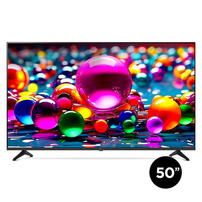 LG 50UA7700PUB | Television 50" - 4K Ultra HD - LED - UA7700 Series - HDR - Smart WebOS - 60 Hz native - Processor IA a7 Gen8 4K - Black | Sonxplus Sorel