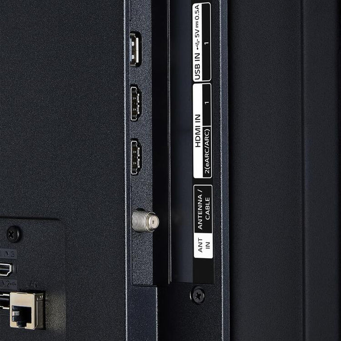 LG 75UA7700PUA | 75" Television - 4K Ultra HD - LED - UA7700 Series - HDR - Smart WebOS - 60 Hz native - Processor IA a7 Gen8 4K - Black | Sonxplus Sorel