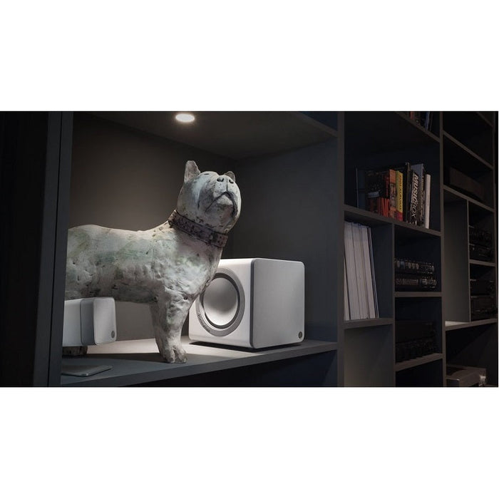 Cambridge Min12 | Bookshelf Speakers - White - Pair-Sonxplus Sorel