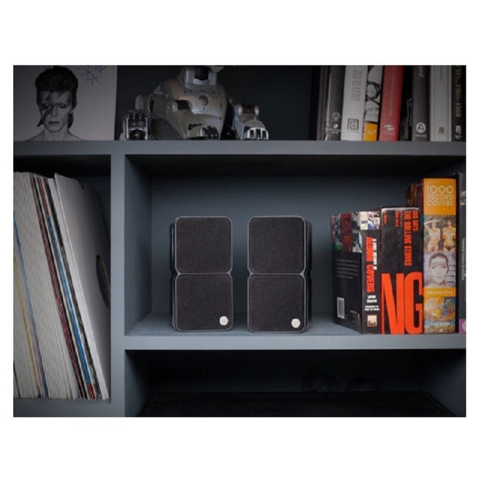 Cambridge Min 22 | Bookshelf Speakers - Black - Pair-Sonxplus Sorel