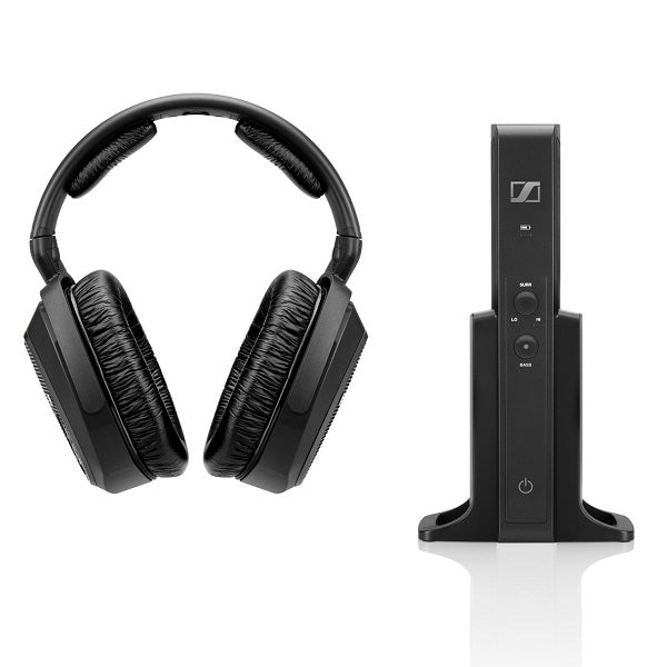 Sennheiser RS 175 | Circum-Aural Wireless TV Headphones - Stereo - Black | Sonxplus Sorel