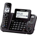Panasonic KX-TG9541B | Cordless phone - 1 handset - Answering machine - Black-Sonxplus Sorel
