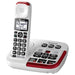 Panasonic KX-TGM490S | Cordless phone - 1 handset - Answering machine - Amplified 3X - Silver-Sonxplus Sorel