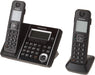 Panasonic KX-TGF342B | Cordless phone - 2 handsets - Answering machine - Black-Sonxplus Sorel