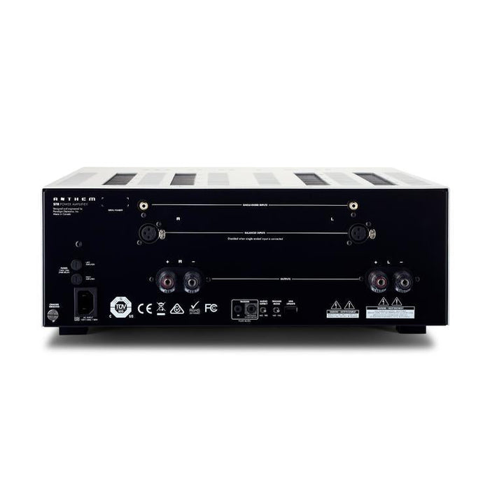 Anthem | STR Power Amplifier - 2 Channels - Massive Toroidal Transformers - Argent-Sonxplus Sorel