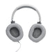 JBL Quantum 100 | Wired circumaural gaming headset - White-Sonxplus Sorel