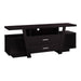 Monarch Specialties I2720 | TV stand - 60" - 2 Storage drawers - Espresso-Sonxplus Sorel