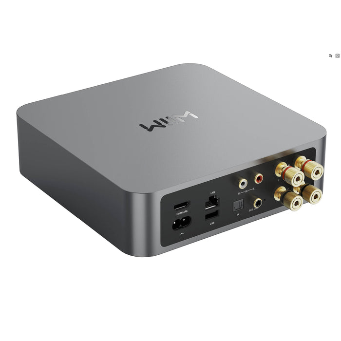 WiiM AMP | Streaming Audio - +60W 2-channel class D amplifier