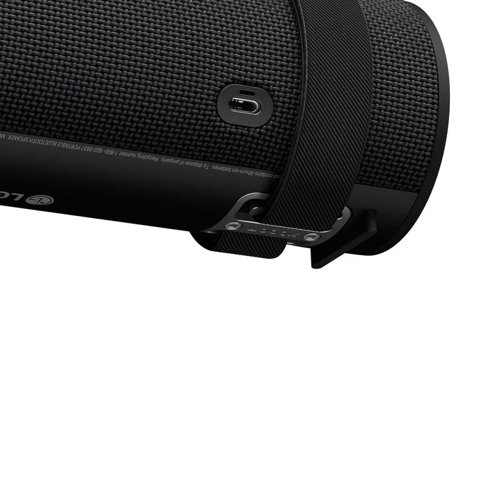 LG xboom Grab | Portable Speaker - Bluetooth - IP67 - AI Lighting - Black