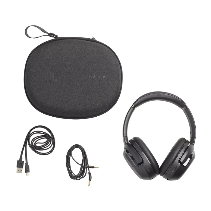 JBL Tour One M2 | Around-Ear Headphones - Wireless - Bluetooth - Adaptive Noise Reduction - Black
