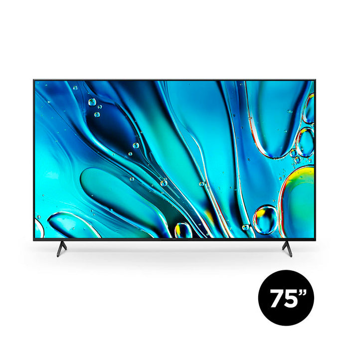 Sony BRAVIA 3 K-75S30 | 75" TV - LCD - LED - S30 Series - 4K Ultra HD - HDR - Google TV | 01 | Sonxplus Sorel
