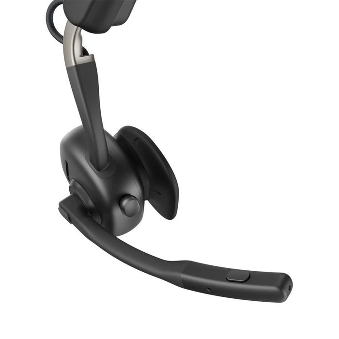 Shokz OpenMeet | Bluetooth Stereo Headset - 15 Hours Battery Life - Black