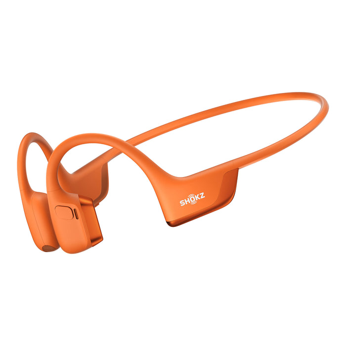 SHOKZ OpenRun Pro 2 | Bone Conduction Earphones - Sport - Bluetooth - 12 hours battery life - Orange