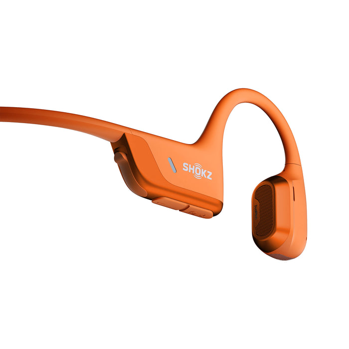 SHOKZ OpenRun Pro 2 | Bone Conduction Earphones - Sport - Bluetooth - 12 hours battery life - Orange